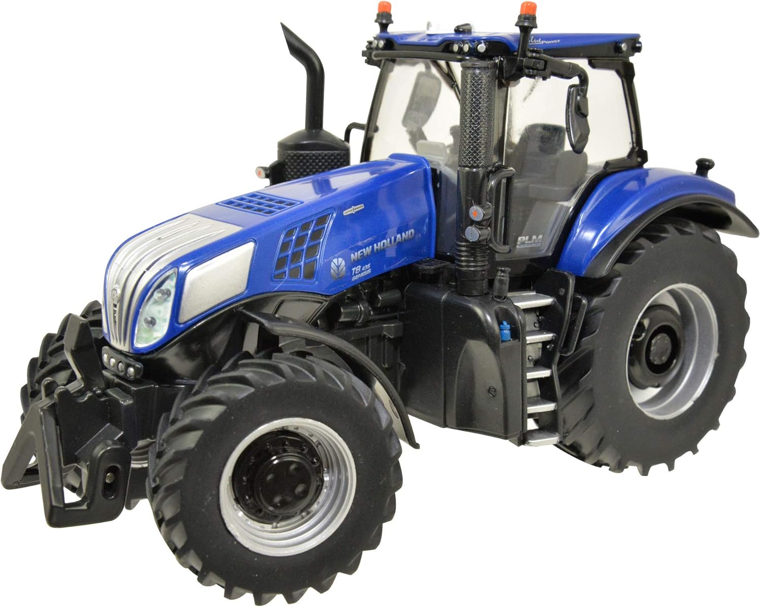 Britains 43216 T8 Traktor New Holland T8.435 – Juego coleccionable para niños, tractor compatible con todos los juguetes de granja a escala 132,