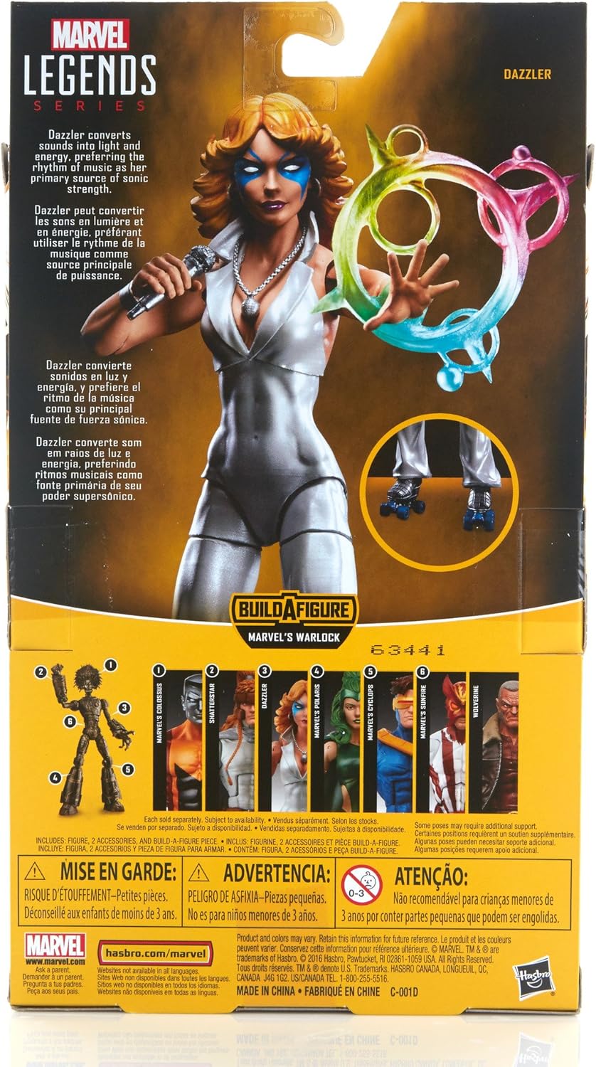 Marvel Dazzler figura de acción.