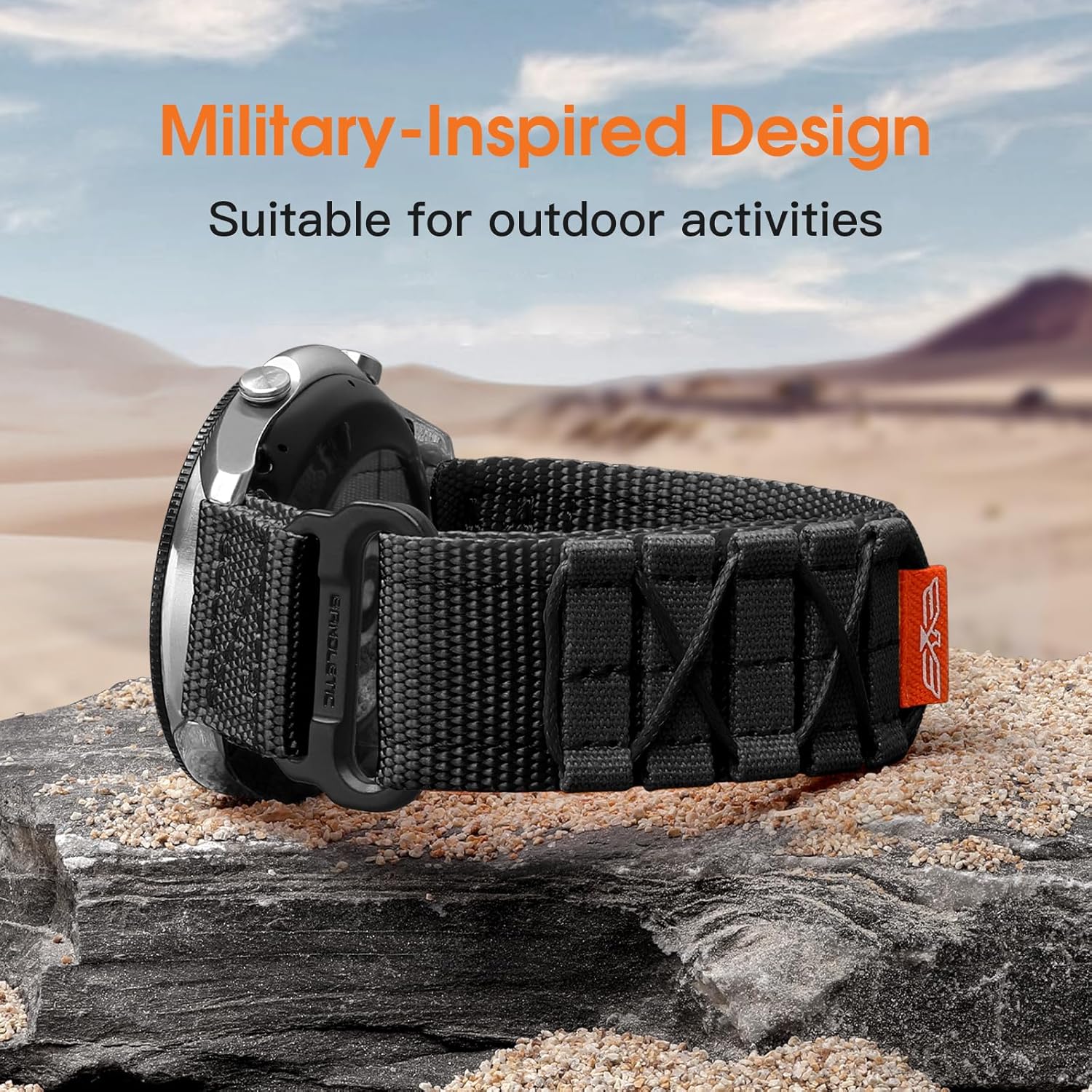 Bandletic Correas de 0.866 pulgadas compatibles con Samsung Galaxy Watch 3 de 1.772 pulgadasGalaxy Watch 1.812 pulgadas SM-R800Gear S3