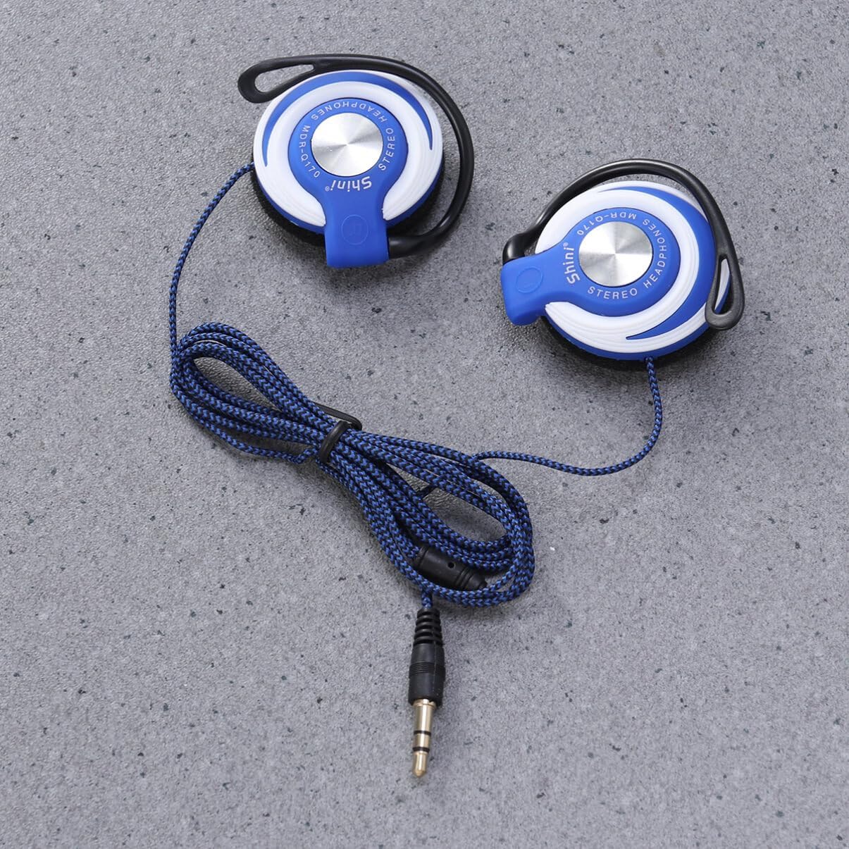 Auriculares de clip – 2 unidades de auriculares de 0.138 in tipo clip auriculares auriculares auriculares estéreo auriculares con cable de clip en