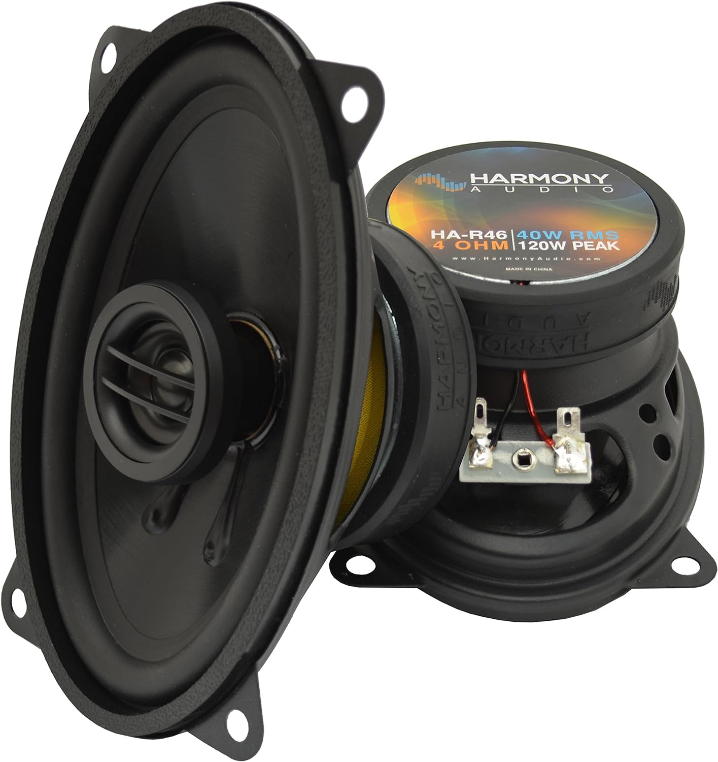 Harmony Audio Compatible con GEO Metro Convertible 1991-1994 Altavoz OEM Actualización Harmony R4 R46 Pack Nuevo