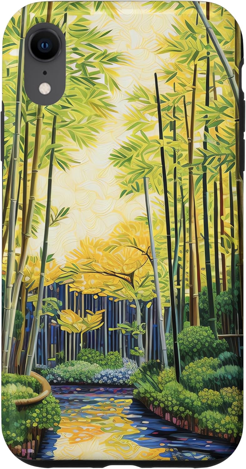 iPhone XR Bamboo Brilliance Unveiled Reveling in Nature’s Rich Colors Case