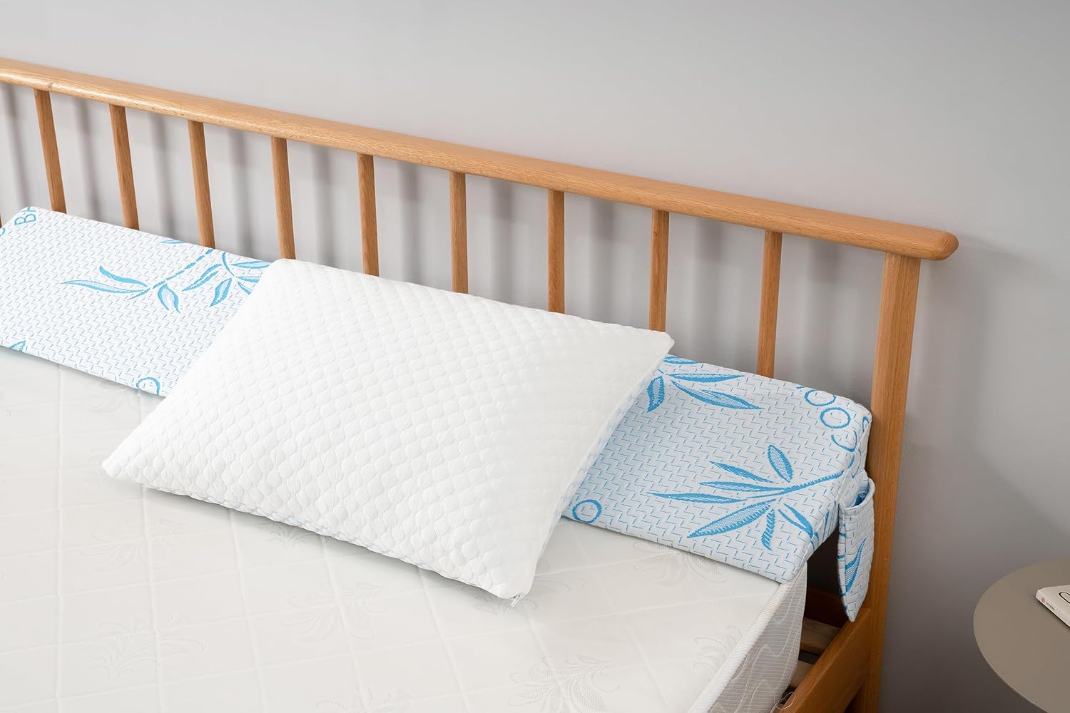 Okao Home Goods Almohada de cuña para cama, cuña de almohada para cabecero, relleno de espacio para cama para cerrar el espacio (0-6 pulgadas),