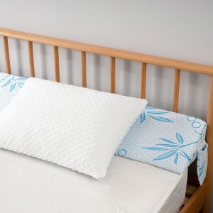 Almohada de cuña para cama, cuña de almohada para cabecero, relleno de espacio para cama para cerrar el espacio (0-6 pulgadas), entre cabecero y Almohada de cuña para cama, cuña de almohada para cabecero, relleno de espacio para cama para cerrar el espacio (0-6 pulgadas), entre cabecero y
