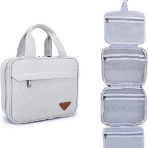 Pearl Angeli Neceser de viaje colgante para mujeres y hombres, resistente al agua, organizador de maquillaje, bolsa organizadora de maquillaje de Pearl Angeli Neceser de viaje colgante para mujeres y hombres, resistente al agua, organizador de maquillaje, bolsa organizadora de maquillaje de