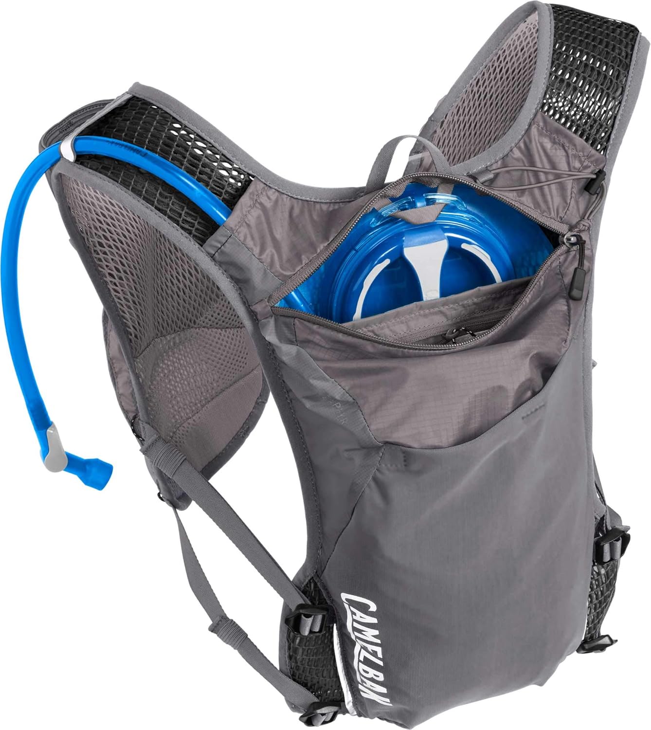 Camelbak Zephyr – Chaleco de hidratación para correr para hombre, tecnología de mapeo corporal, 34 onzas