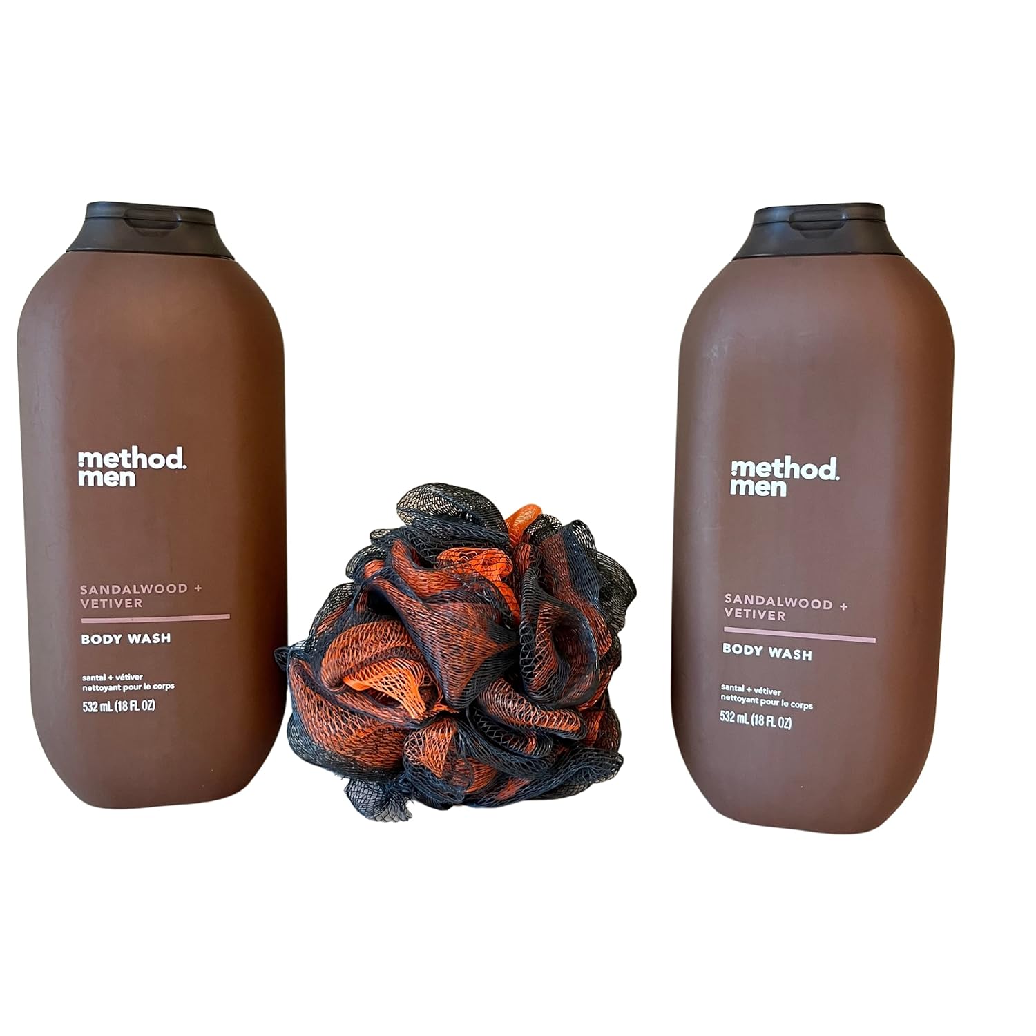 Method – Paquete de gel de baño para hombre (Sandalwood + Vetiver)