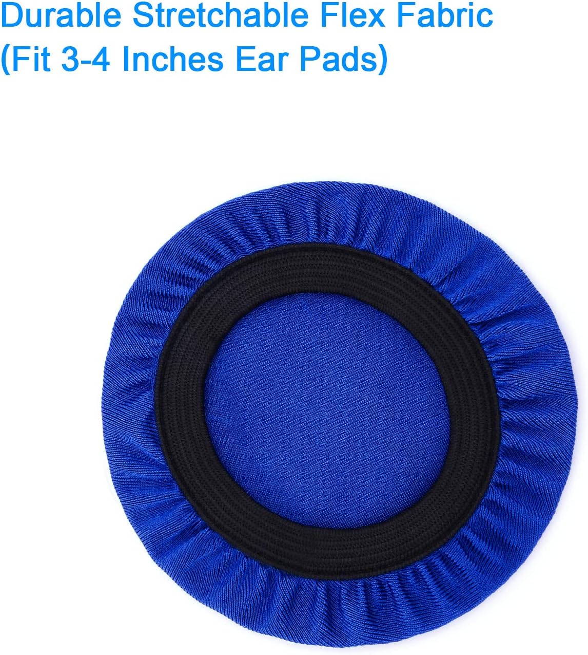 Protectores de tela flexible para auriculares con licra elástica y lavable para Beats Solo 32 inalámbricoscon cable y otros auriculares con