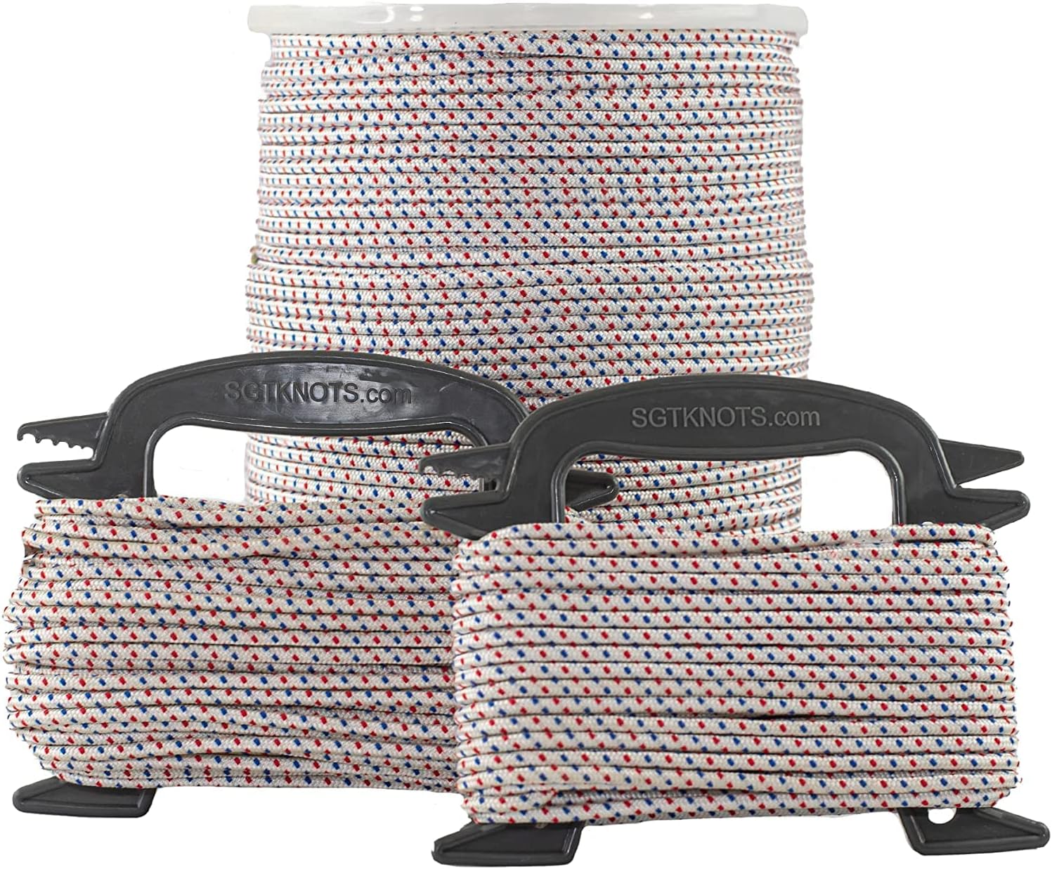 Diamond Braid – Cuerda de arranque de poliéster resistente  16 hebras  Cuerda táctica de grado industrial  Artesano, cuerda de arranque de motor