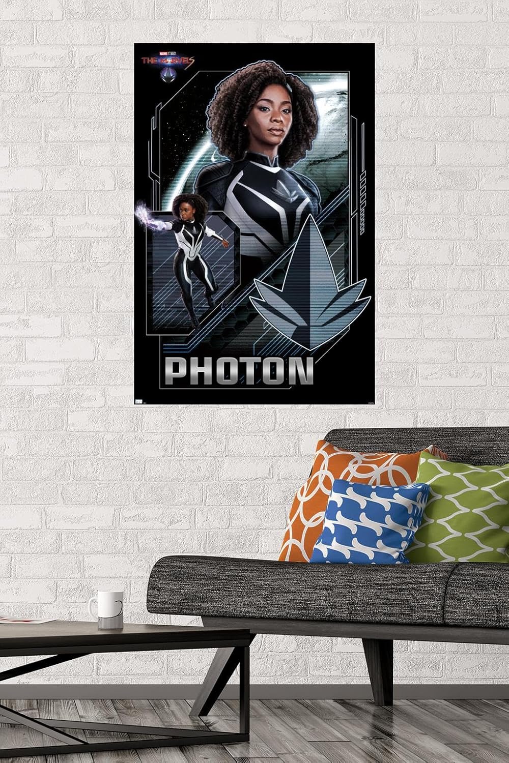 Trends International Marvel The Marvels – Póster de pared con fotones, 22.37 x 34.00 pulgadas, versión premium sin marco