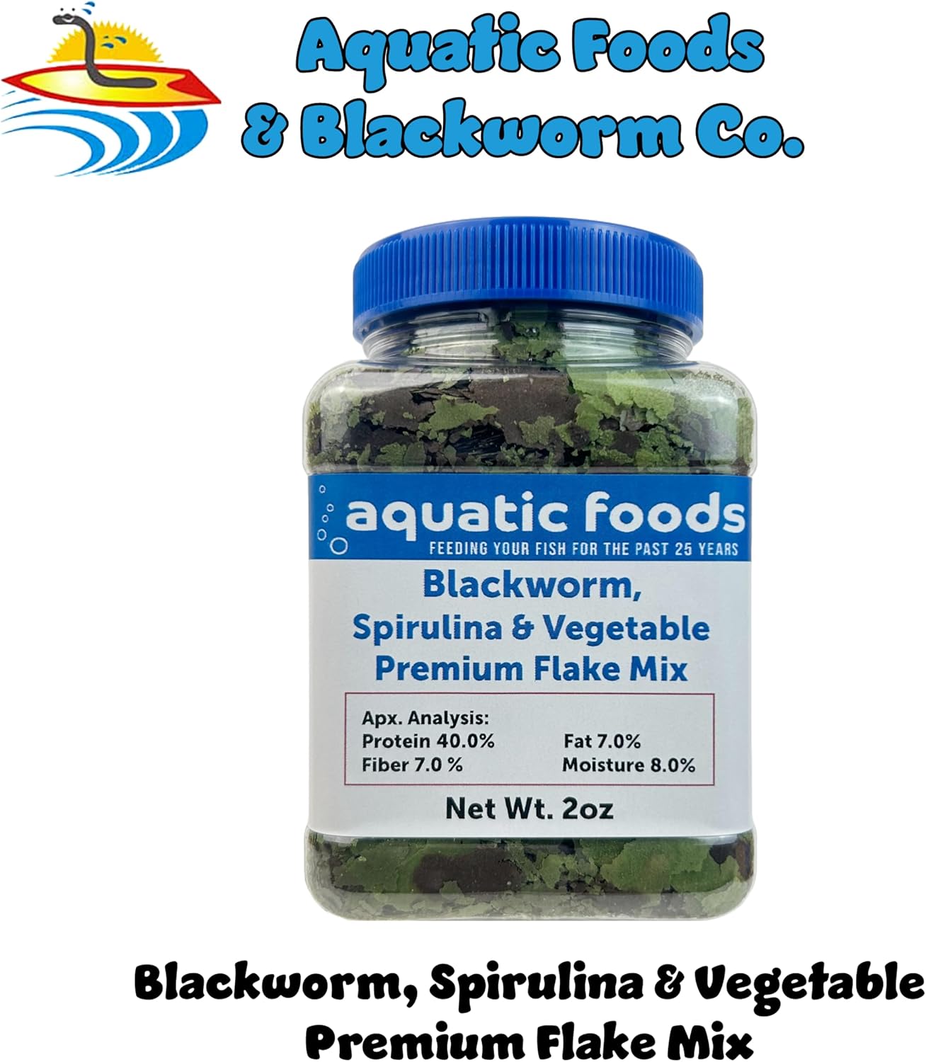 Mezcla de escamas de gusano negro y vegetal-espirulina al 45% para cíclidos, disco, para todos los peces tropicales de la comunidad. Copos de