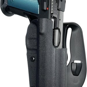 Negro Scorpion Gear OWB Kydex Paddle Holster se adapta a CZ Tactical Sport 2 Negro Scorpion Gear OWB Kydex Paddle Holster se adapta a CZ Tactical Sport 2