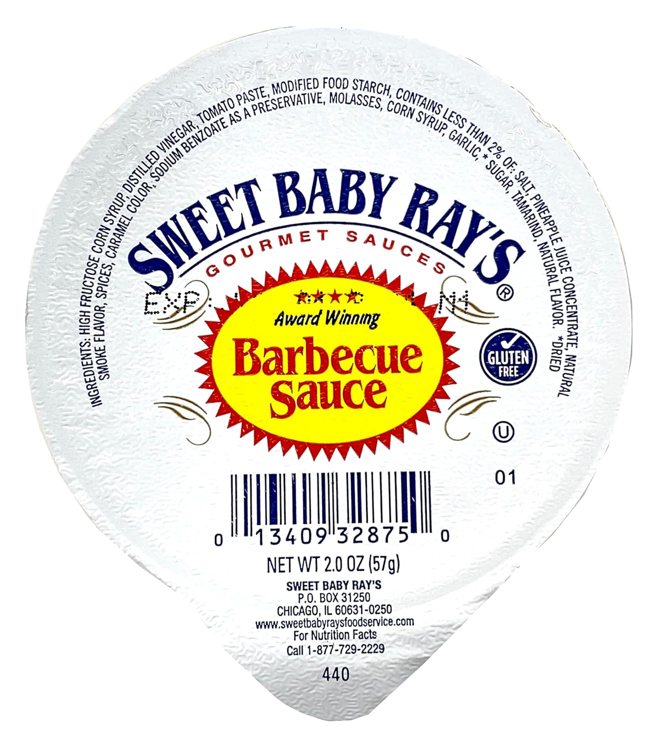 Crait Sweet Baby Ray’s – Tazas de salsa para barbacoa, tazas de salsa para barbacoa, 2 onzas, tazas individuales para salsa de inmersión, tazas de