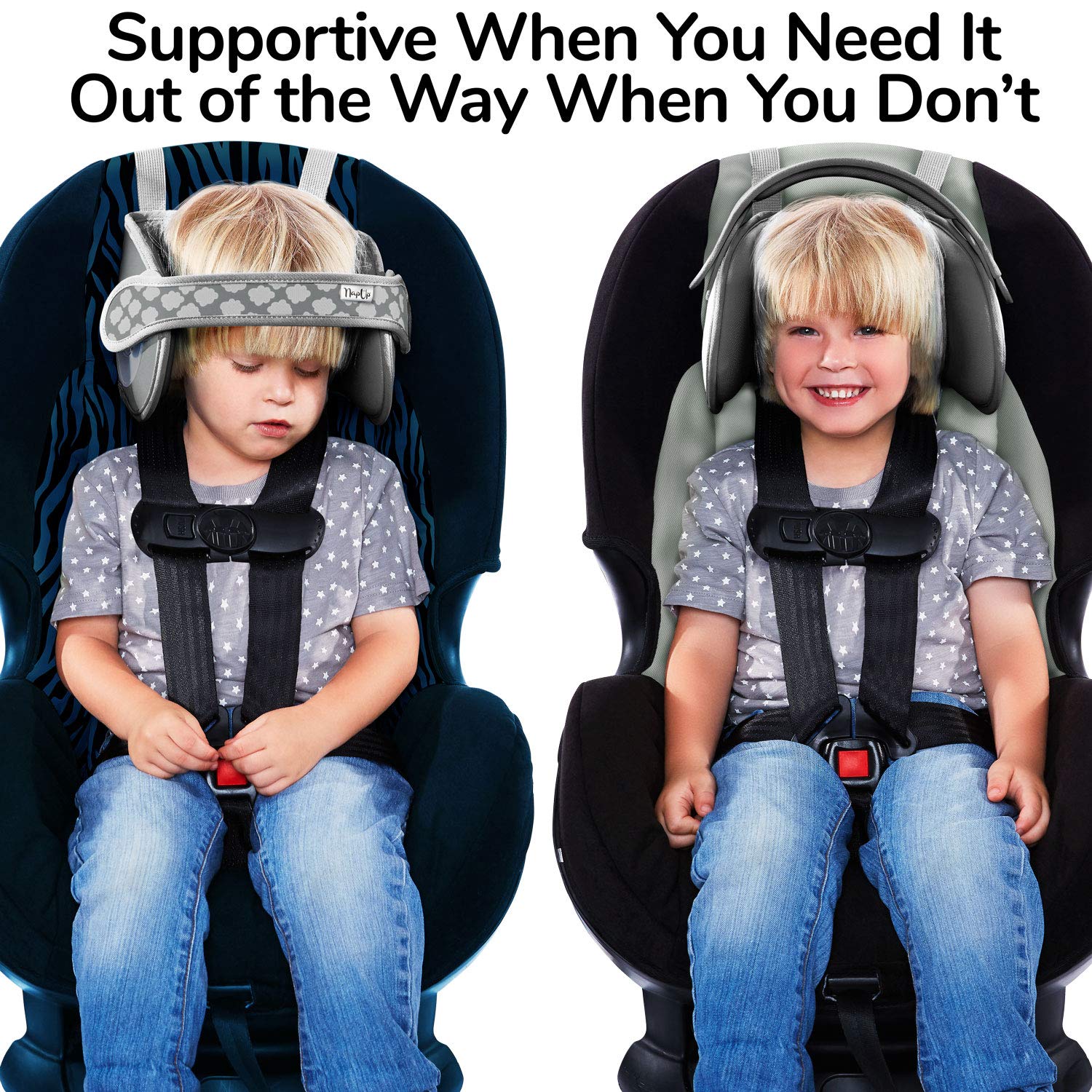 soporte para cabeza de niño para asiento de automóvil, solución de apoyo segura y cómoda
