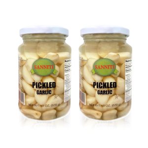 Sanniti Ajo en escabeche, 13 oz (paquete de 2) Sanniti Ajo en escabeche, 13 oz (paquete de 2)