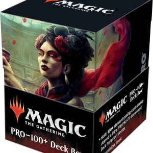 Ultra Pro – Magic The Gathering Commander Innistrad Midnight Hunt Henrika, Infernal Seer 100+ Card Deck Box, Ultimate Collectible Card Protection, Ultra Pro – Magic The Gathering Commander Innistrad Midnight Hunt Henrika, Infernal Seer 100+ Card Deck Box, Ultimate Collectible Card Protection,