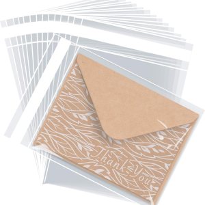 Bolsas de celofán transparentes con cierre autoadhesivo para envolver regalos, recuerdos, galletas, fotos y productos Bolsas de celofán transparentes con cierre autoadhesivo para envolver regalos, recuerdos, galletas, fotos y productos