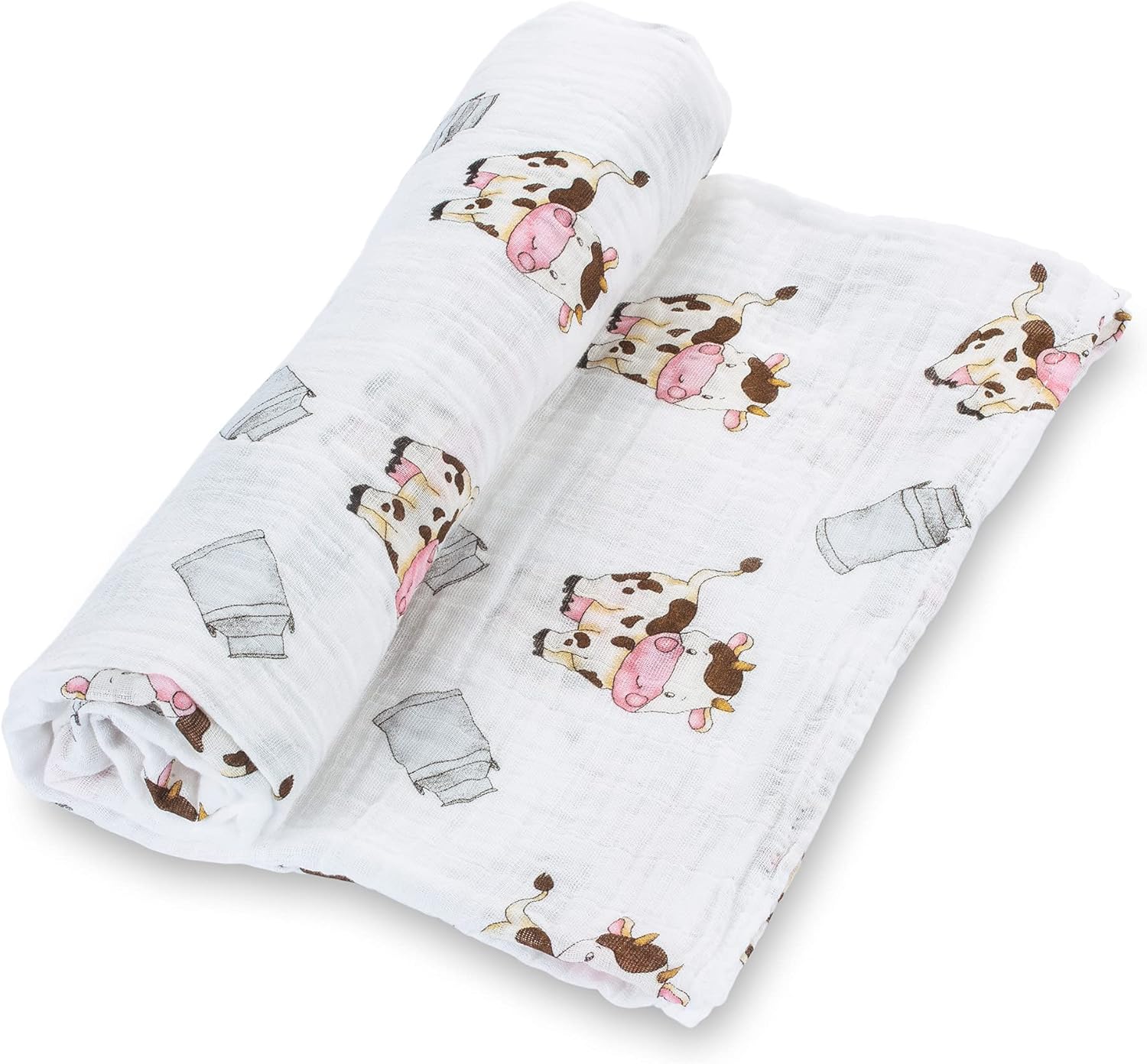 LollyBanks Manta para envolver  100% muselina de algodón  Género neutro para recién nacidos y bebés esenciales para guardería para niñas y niños,