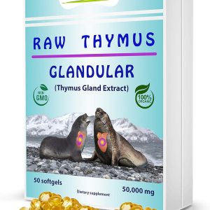 HEALING DROPS Suplemento glandular Thymus Extracto de tejido crudo – Apoya la alergia inmunológica Histamina Health Geles suaves con Harbor Seal HEALING DROPS Suplemento glandular Thymus Extracto de tejido crudo – Apoya la alergia inmunológica Histamina Health Geles suaves con Harbor Seal