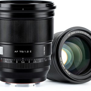 VILTROX Lente EF de 2.953 in f1.2 F1.2 PRO EF para Sony E-Mount Ultra Gran Angular APS-C Auto Focus Prime Lens Compatible con cámaras Sony E-Mount VILTROX Lente EF de 2.953 in f1.2 F1.2 PRO EF para Sony E-Mount Ultra Gran Angular APS-C Auto Focus Prime Lens Compatible con cámaras Sony E-Mount