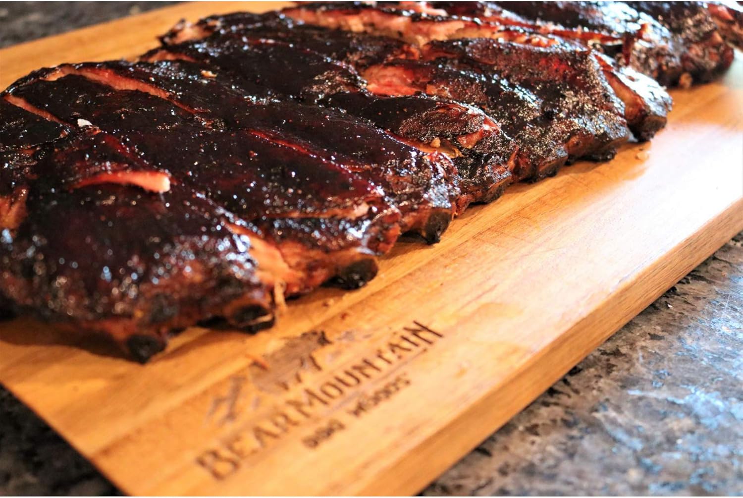 Bear Mountain BBQ – Pellets para ahumar al aire libre, para carnes asadas