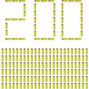 Dart Zone Pro-Series Bamboo 2X – Recambio de dardos de espuma de media longitud Dart Zone Pro-Series Bamboo 2X – Recambio de dardos de espuma de media longitud