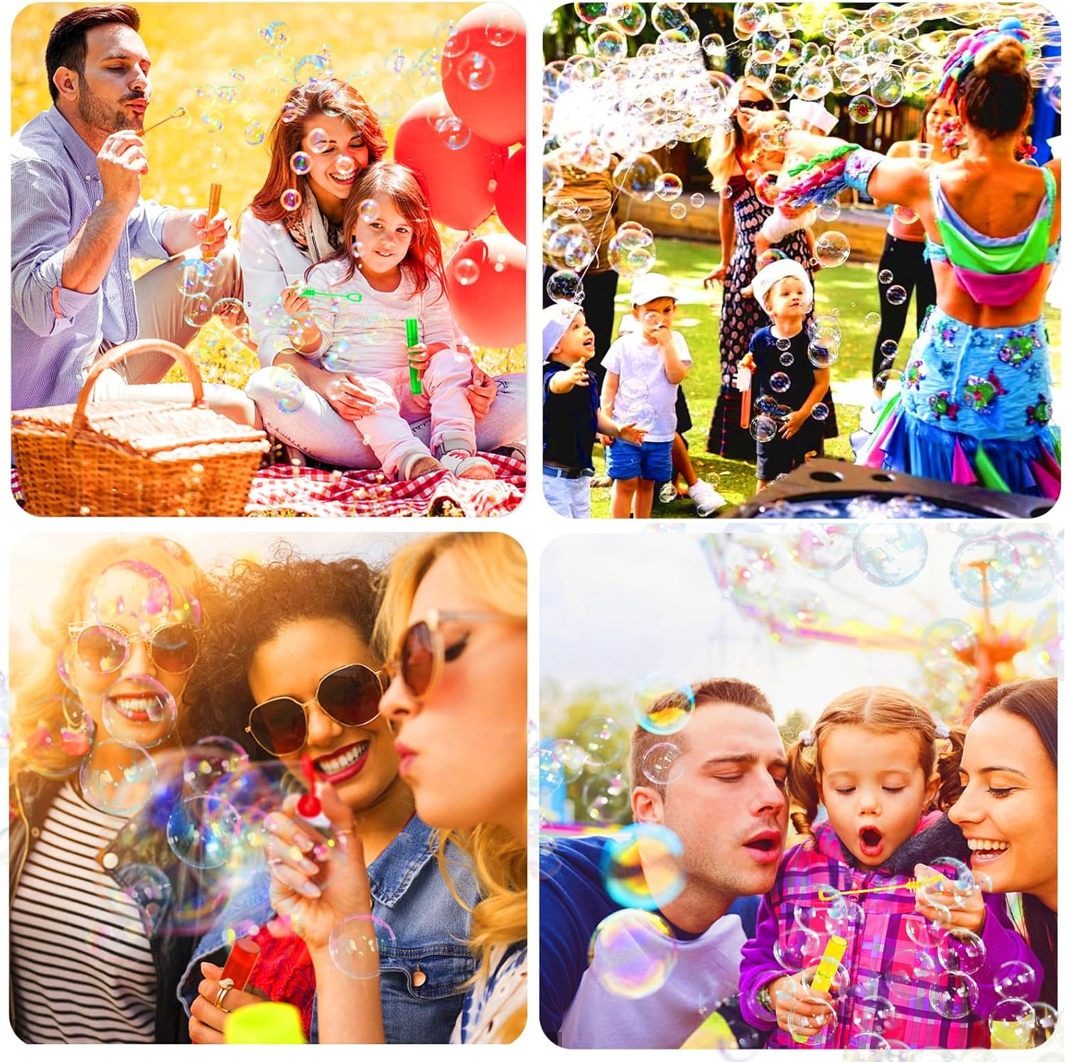 20 colores – 200 piezas de mini burbujas para niños, varitas de burbujas pequeñas para niños pequeños, niñas y niños, burbujas a granel para verano,