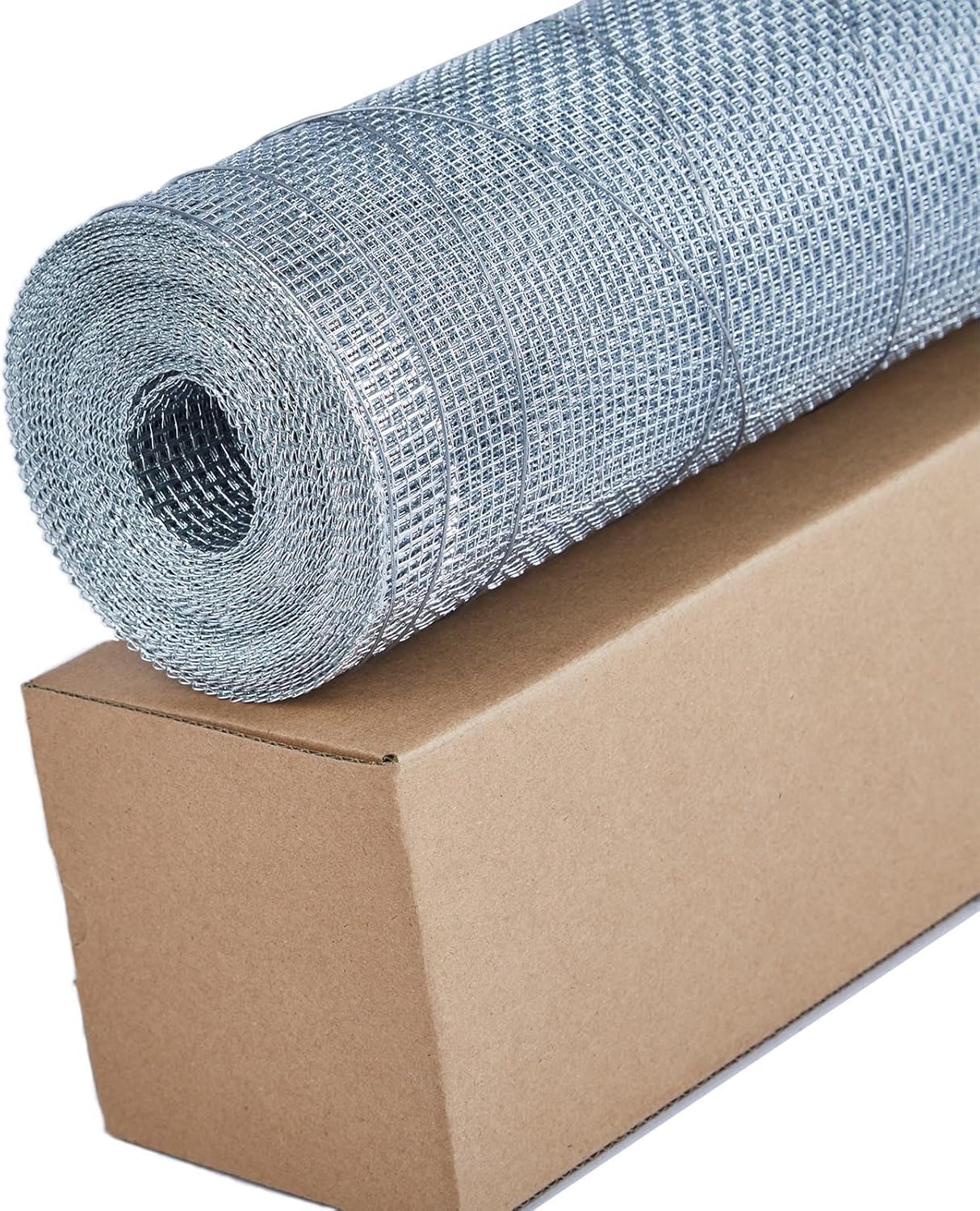 Hardware Cloth Malla de 18 de pulgada de 36 pulgadas x 10 pies, calibre 27, malla fina galvanizada de malla de alambre galvanizado, malla para