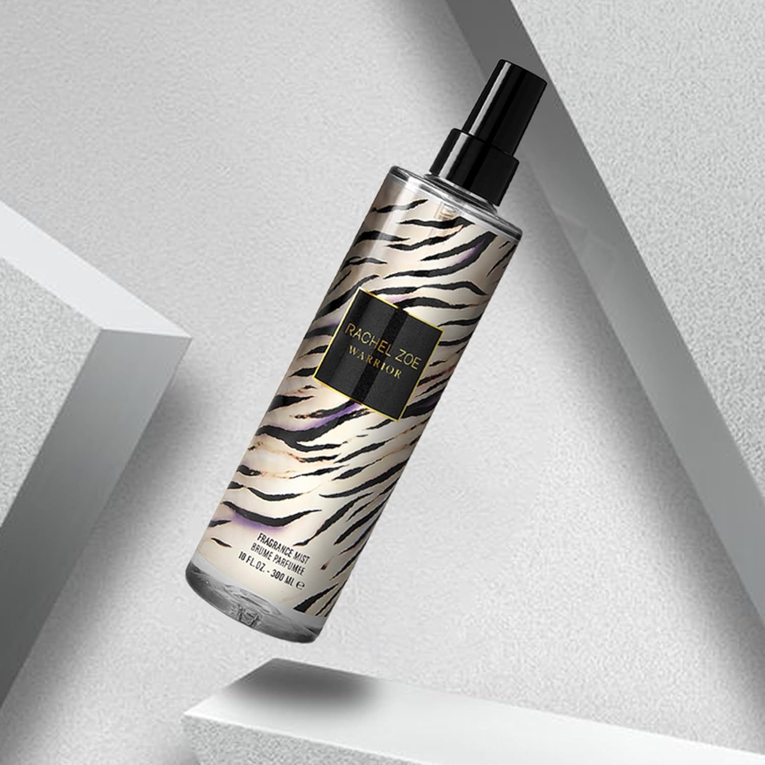 RACHEL ZOE Warrior – Fragancia en espray corporal para mujer, rocío corporal con notas de magnolia, mandarina y rosa, fragancia para cabello y