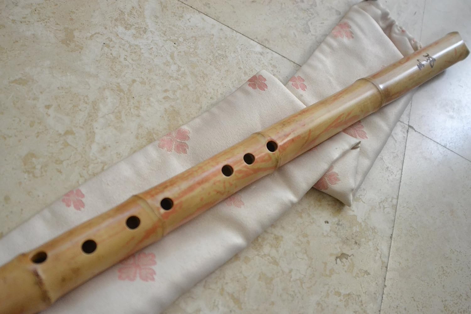 Flauta de bambú de 8 agujeros Shakuhachi Dongxiao CF Key Zen Instrumento