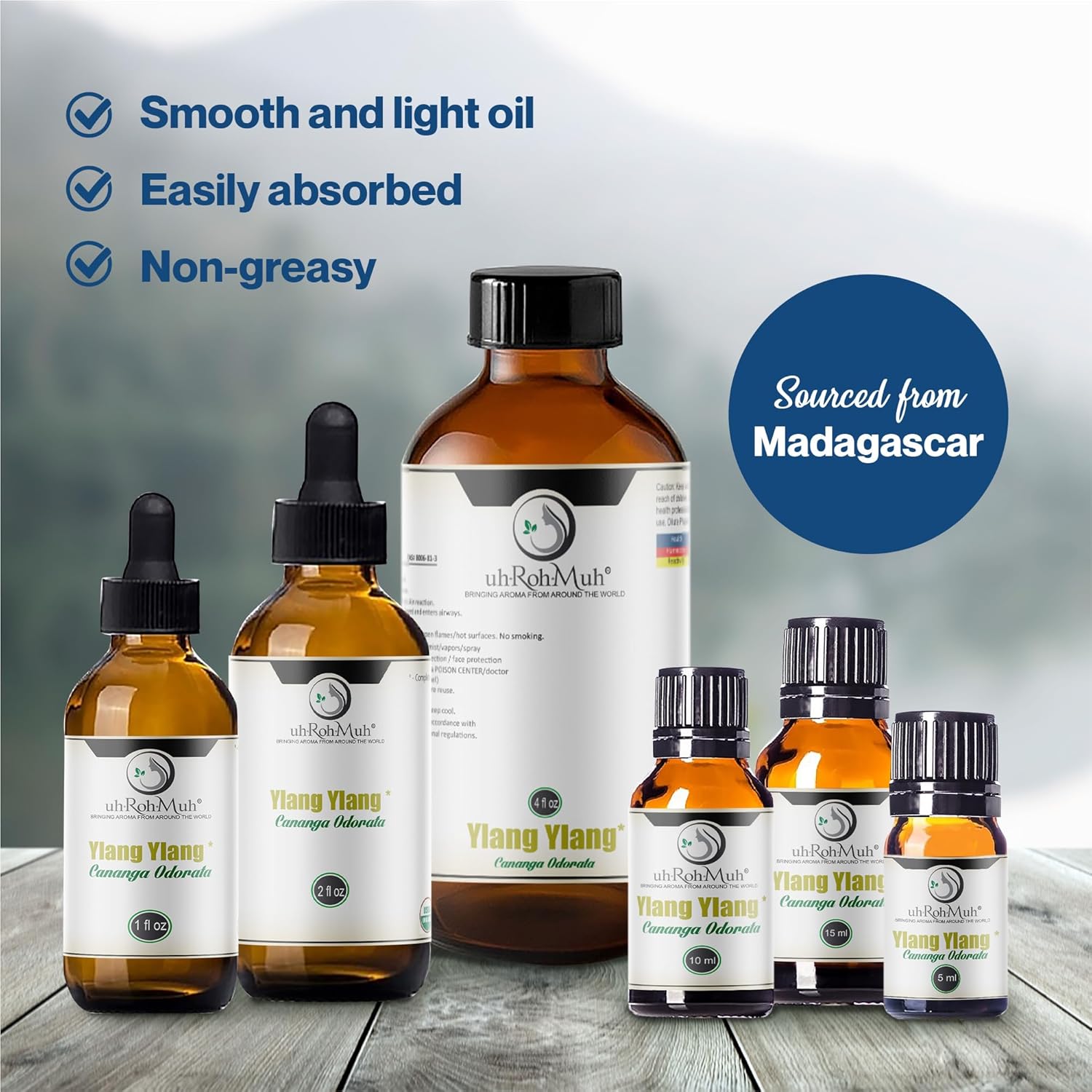 Ylang Ylang Orgánico Completo – 0.2 fl oz