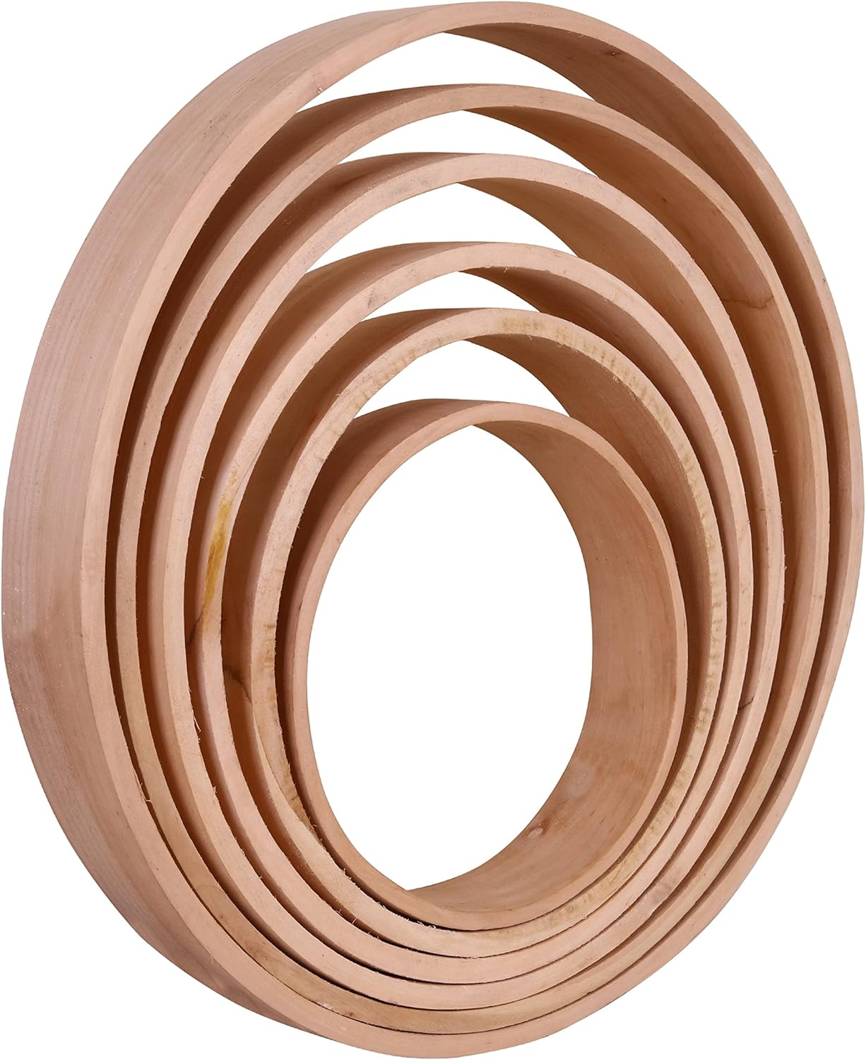 Anillos de marco de madera de cedro nativo chamánico chamánico (20 pulgadas)