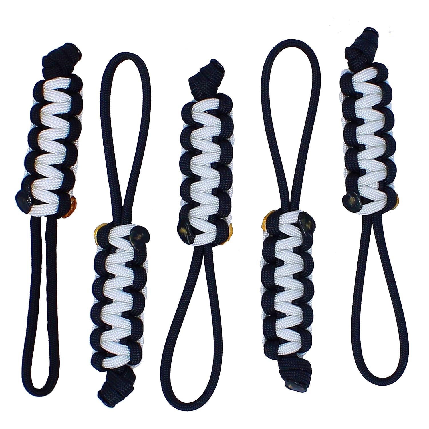 Paracord Grab Handles for Jeep WranglerGladiator CJ YJ TJ JK JL JT (White)