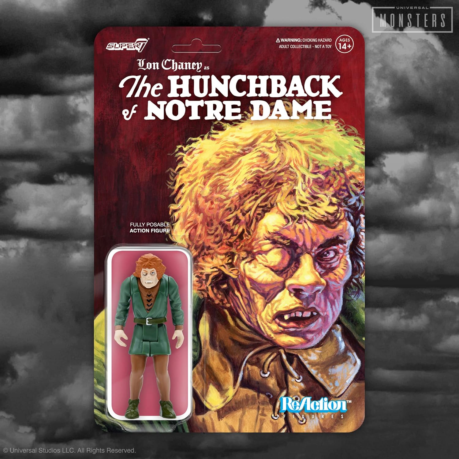 Super7 Figura de reacción Universal Monsters – El jorobado de Notre Dame