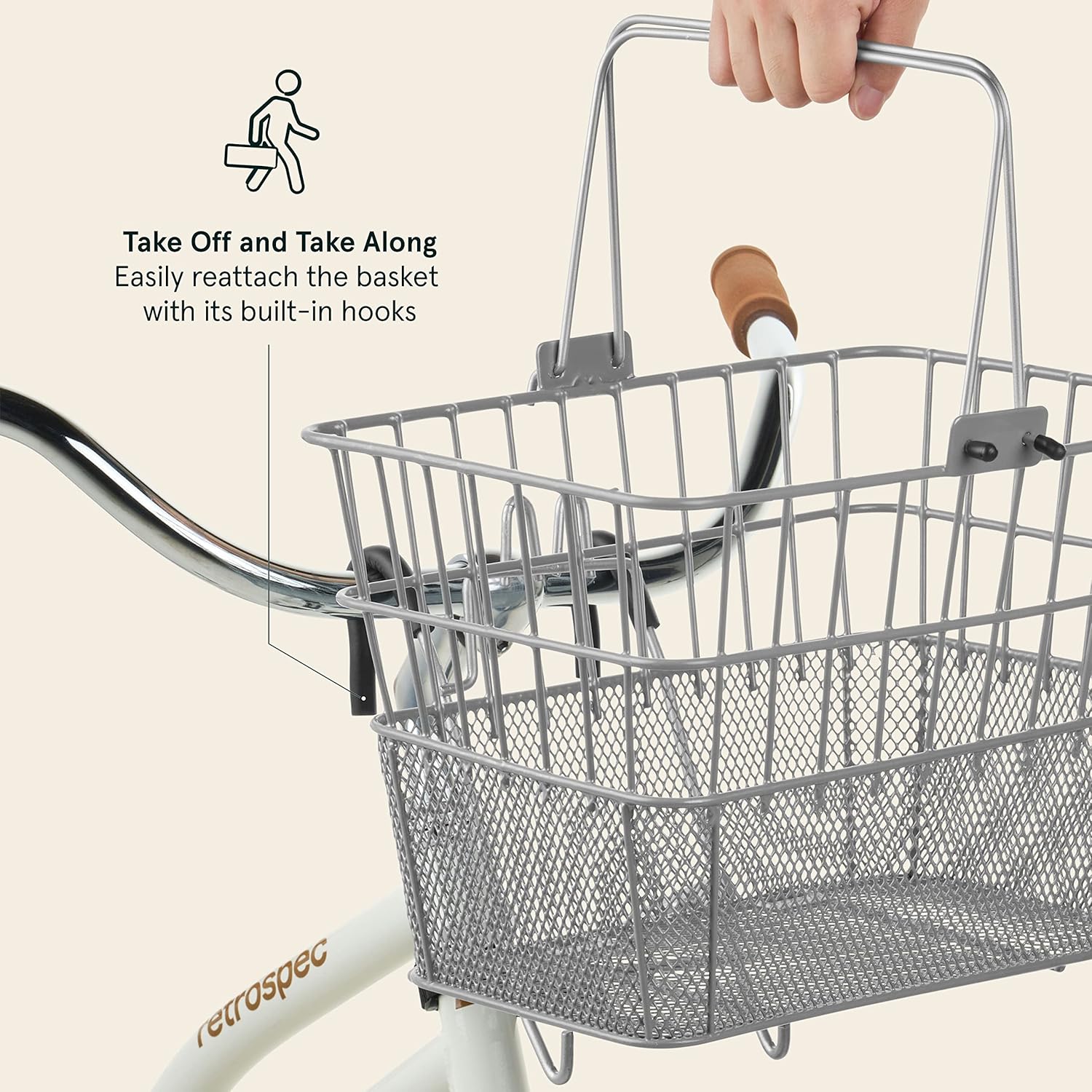 Retrospec Retrospec Apollo – Cesta para bicicleta
