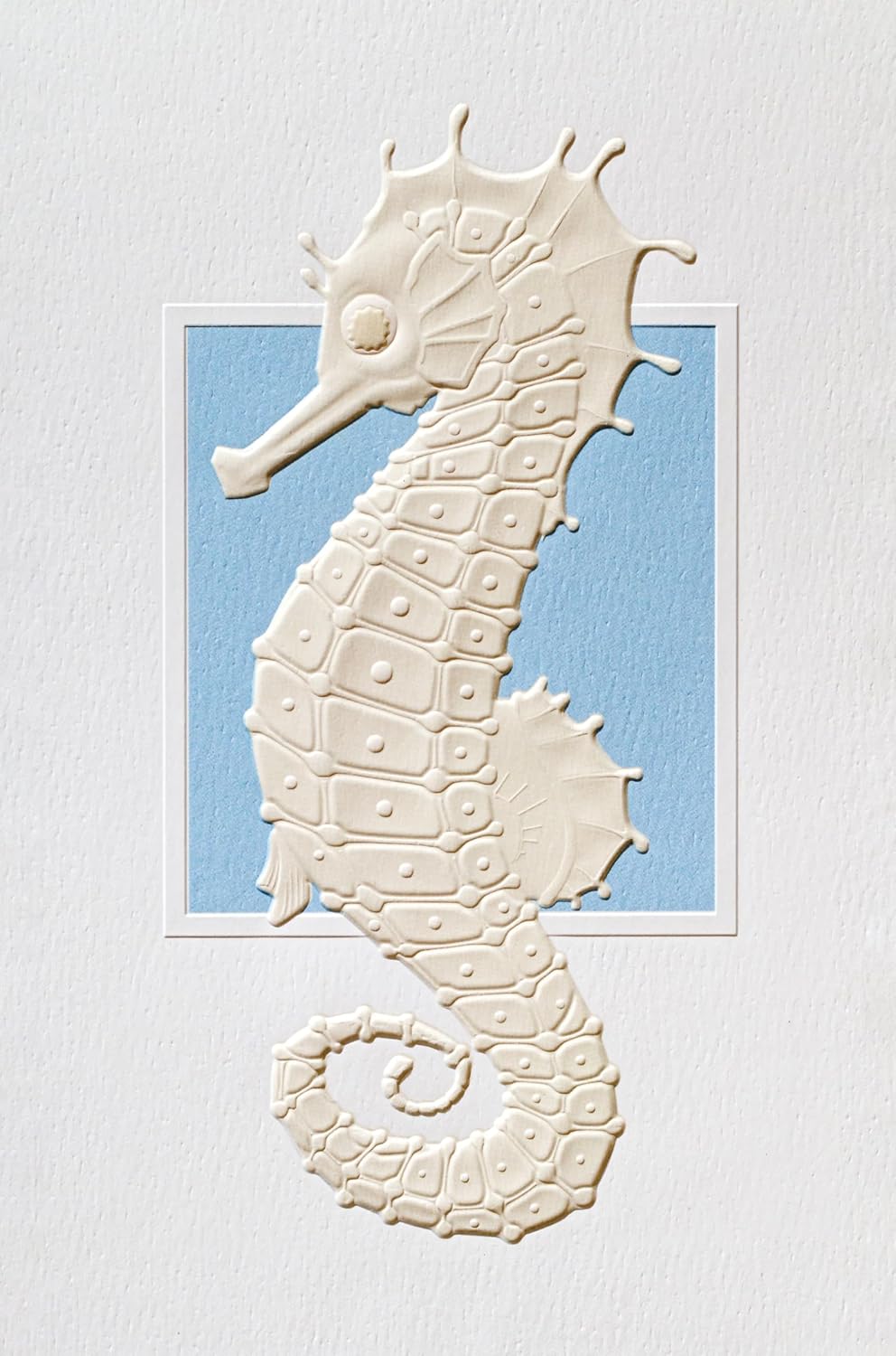 Pumpernickel Press Juego de tarjetas de felicitación navideñas en relieve en caja, 16 unidades