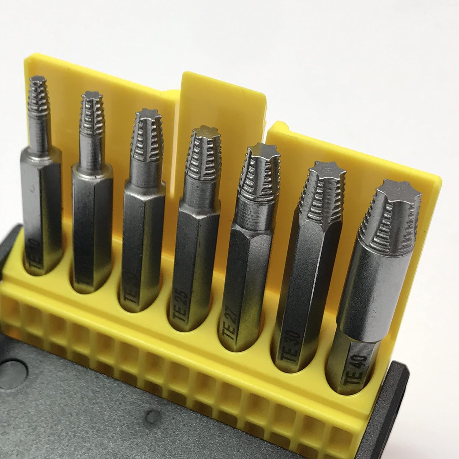 ASA TOOLS TE7 – Juego de removedor de tornillos dañados por ASA, elimina fácilmente los tornillos pelados o dañados. Juego de removedor de tornillos