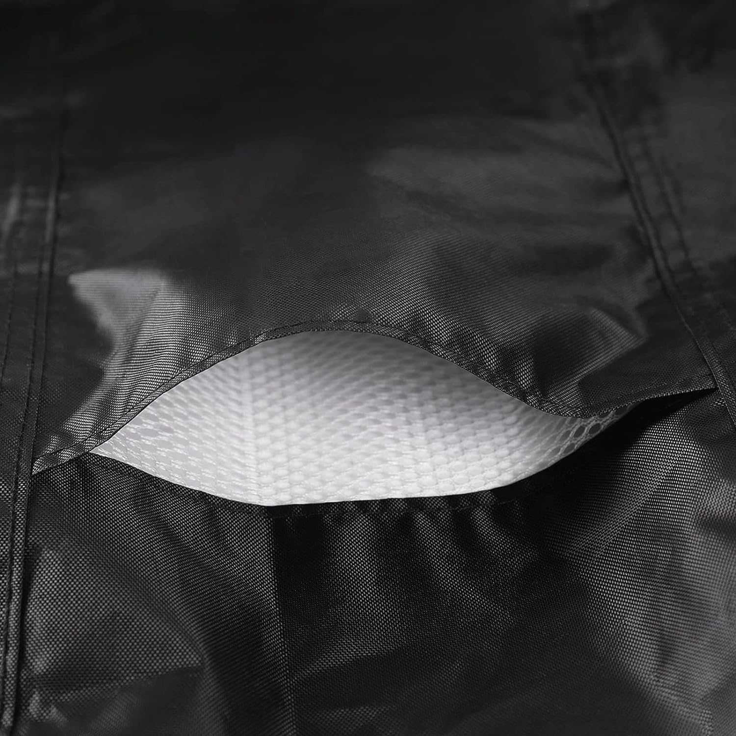 Cubiertas redondas para muebles de patio, mesa y silla al aire libre, cubierta impermeable resistente a los rayos UV antidecoloración