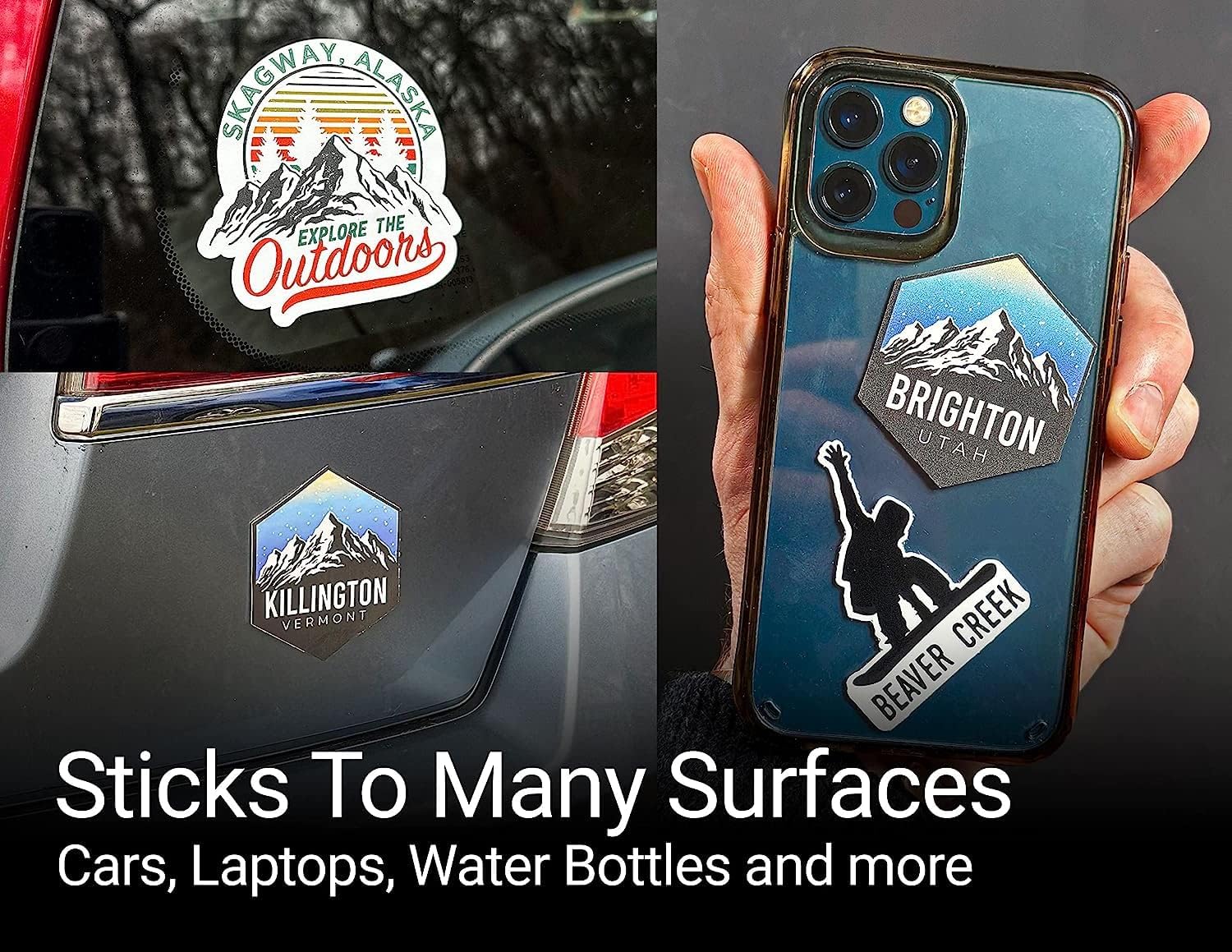 Ouray Colorado The Great Outdoors Design – Imán de refrigerador de 4 pulgadas