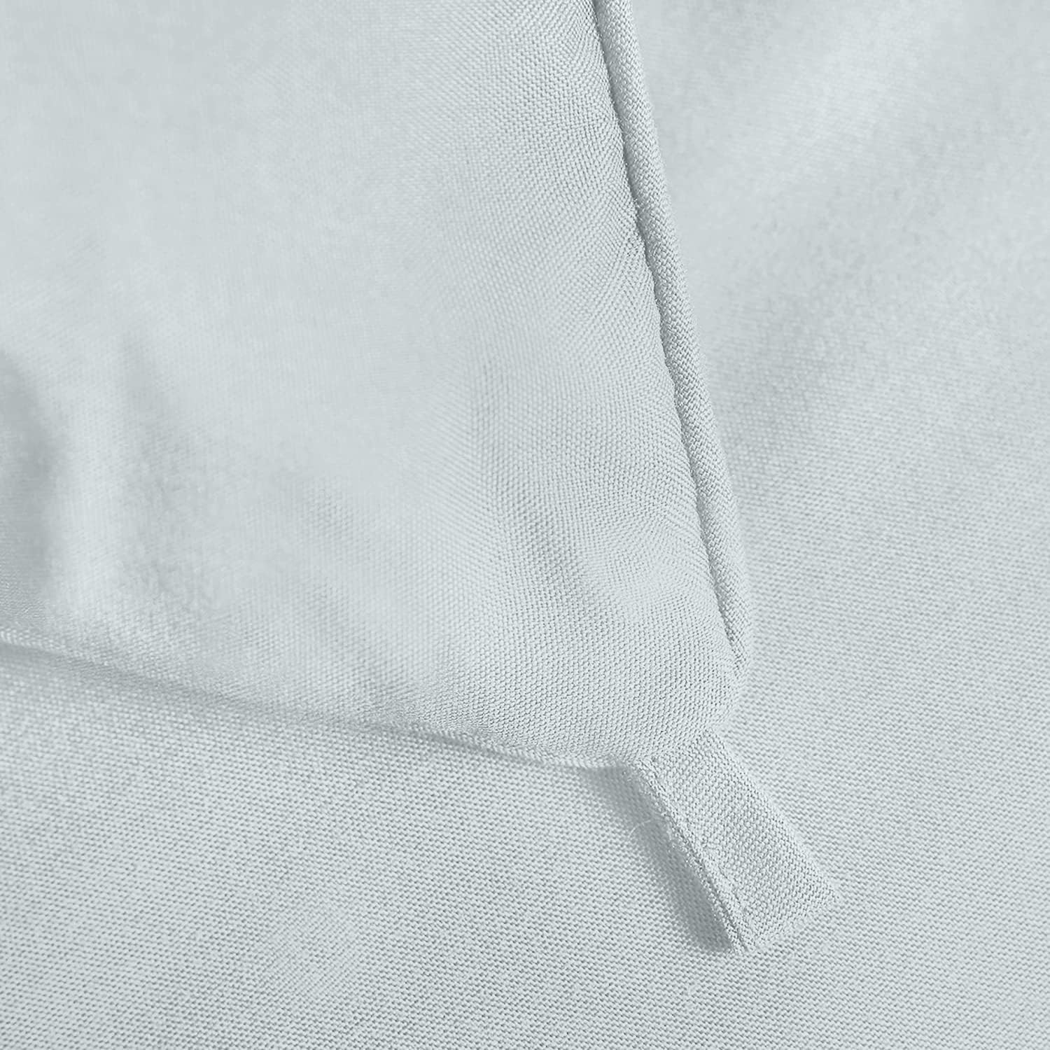 Utopia Bedding Relleno de edredón  Edredón acolchado con pestañas en las esquinas  Edredón alternativo cosido en caja (King, gris claro)
