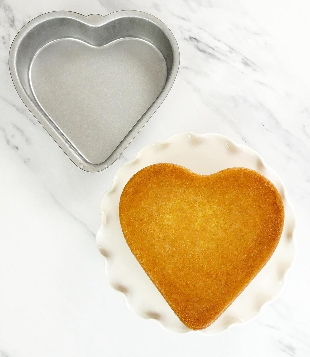 USA Pan Global Bakeware – Molde para pastel de corazón