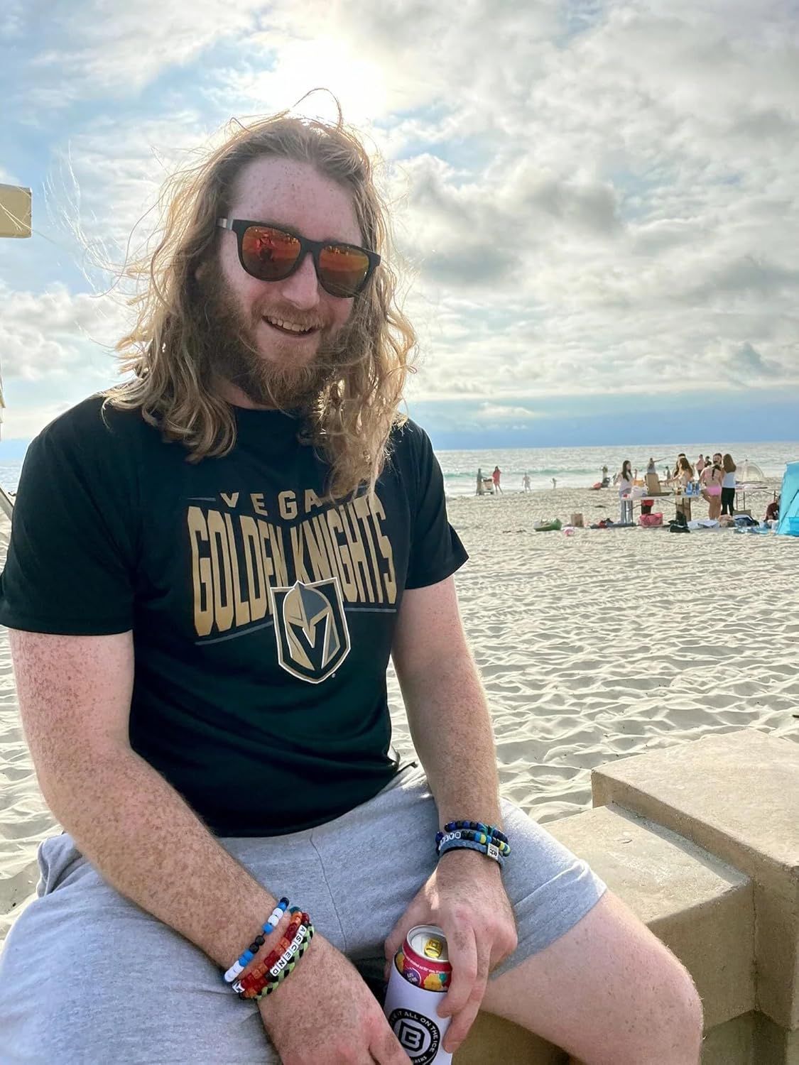 Calhoun NHL – Camiseta de manga corta de poliéster que absorbe la humedad para hombre