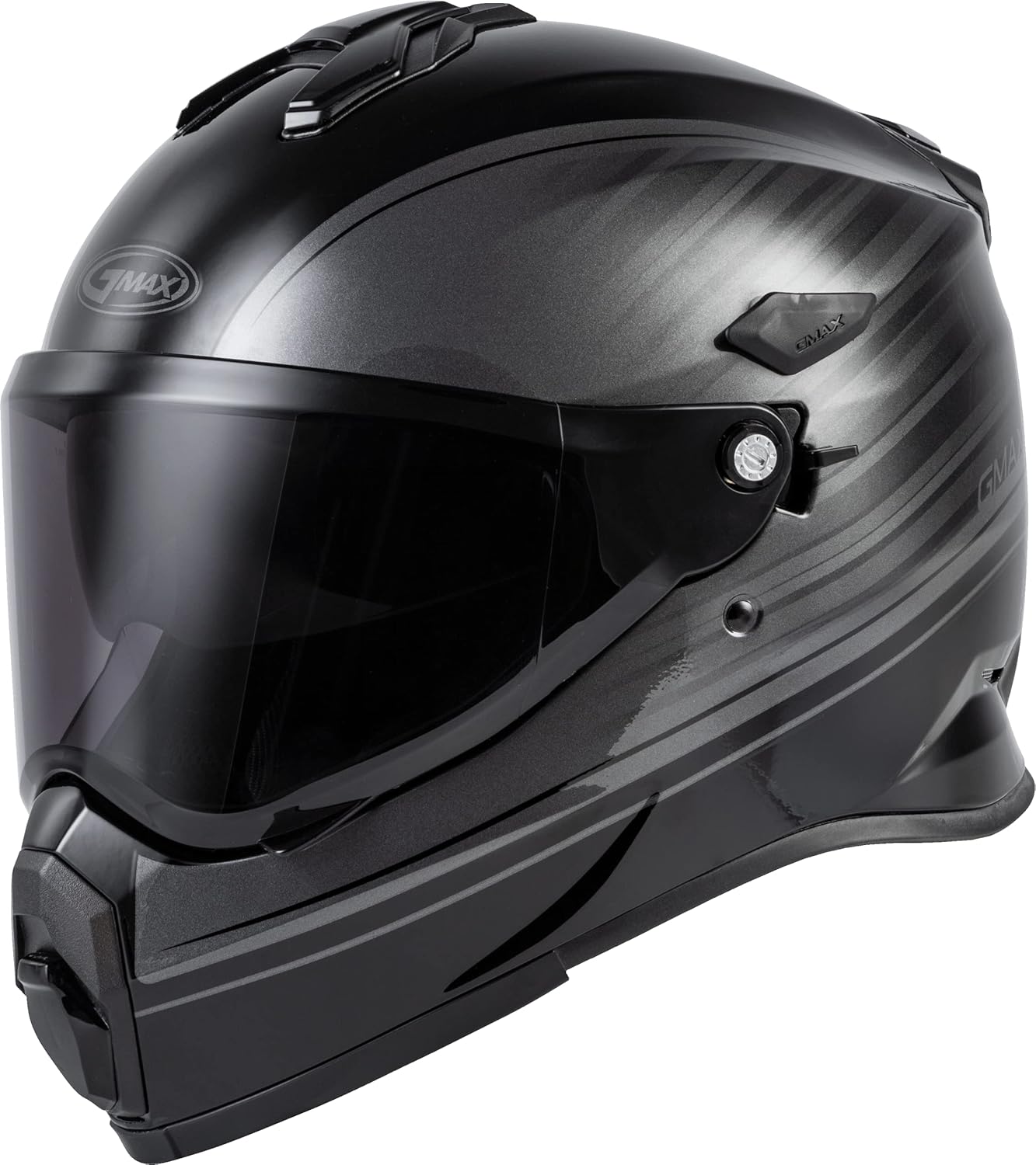Gmax AT-21 Adventure Raley Casco Rojo Blanco