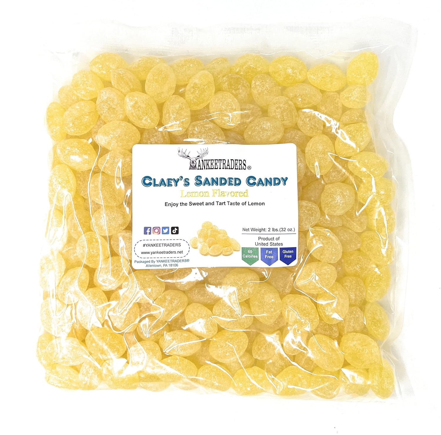 Claeys. – Caramelos azucarados, 2 libras.