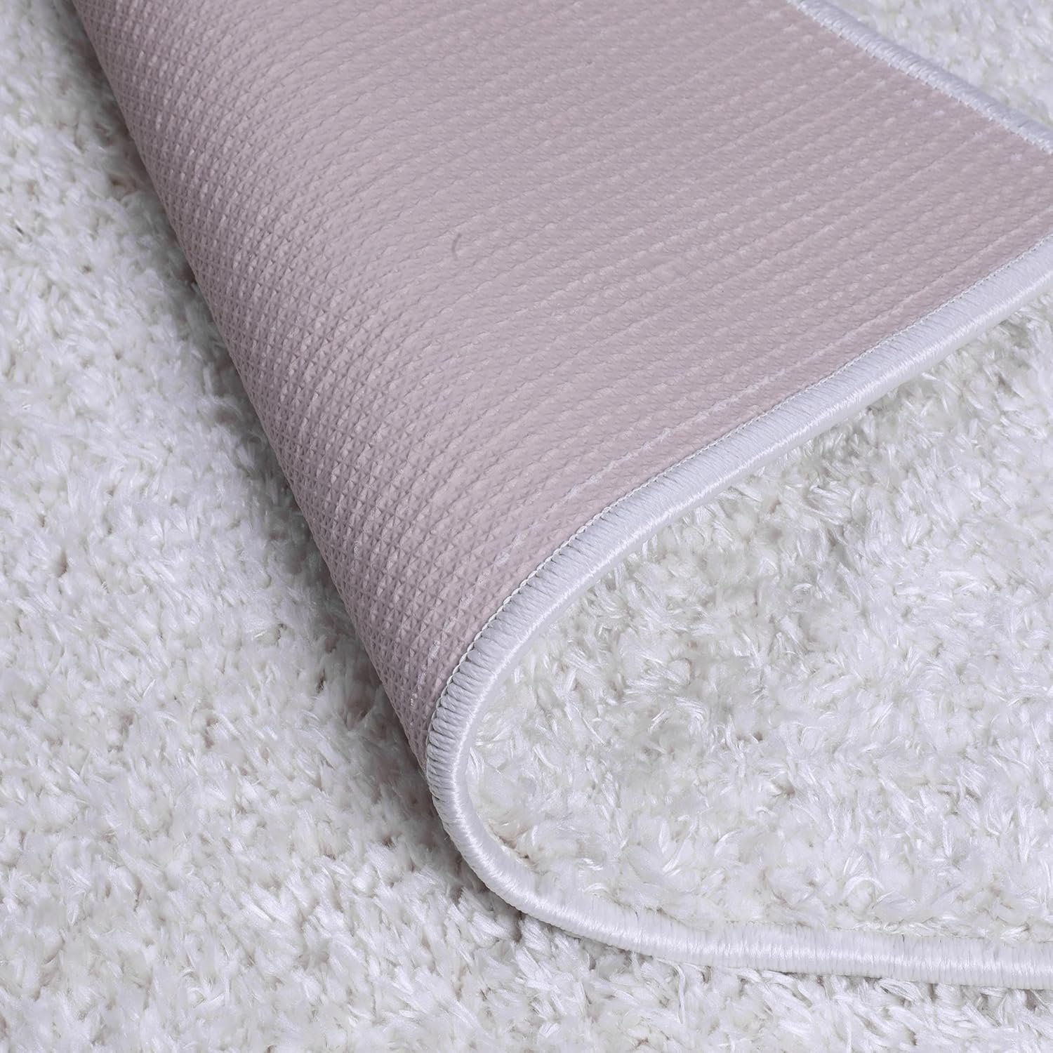 Ottomanson Alfombra de pasillo suave para interiores, con parte trasera de goma, 2 x 6 pies, para pasillo, entrada, cocina, sala de estar,