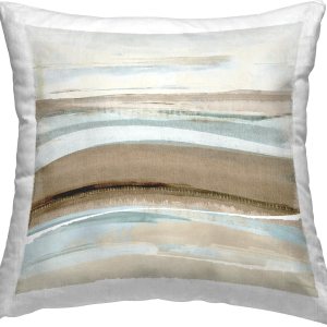 Stupell Industries Flora Kouta Winter Sands – Cojín abstracto de paisaje, 18 x 18 pulgadas, color marrón Stupell Industries Flora Kouta Winter Sands – Cojín abstracto de paisaje, 18 x 18 pulgadas, color marrón