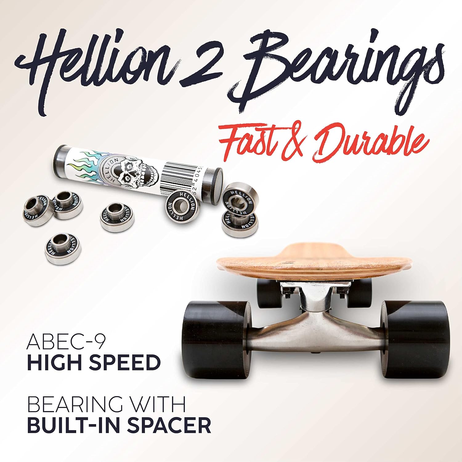 White Wave Patineta larga de bambú. Tabla larga Cruiser Drop Deck para crucero, tallado y diversión de estilo libre, ideal para ciclistas