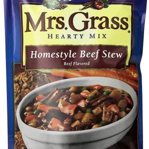 Mrs. Grass Homestyle – Mezcla de estofado de ternera, 5.57 onzas (paquete de 3) Mrs. Grass Homestyle – Mezcla de estofado de ternera, 5.57 onzas (paquete de 3)