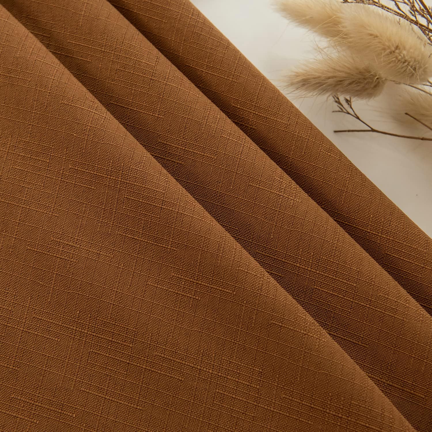 maxmill Mantel de otoño impermeable resistente a las arrugas, suave lino sintético, texturizado, para cosecha de Acción de Gracias, cenas en