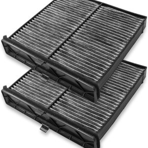 2 filtros de aire de cabina mejorados con carbón activado para Mazda 3 2019-2022 CX-30 2020-2022 CX-50 2023 Reemplazar BDTS61J6X, BDGF-61-J6X, 2 filtros de aire de cabina mejorados con carbón activado para Mazda 3 2019-2022 CX-30 2020-2022 CX-50 2023 Reemplazar BDTS61J6X, BDGF-61-J6X,